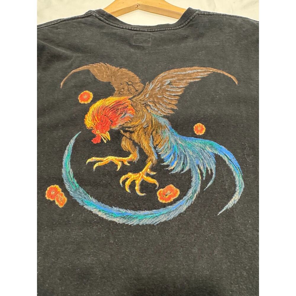 HUF Mens Rooster Tee T-Shirt Size‎